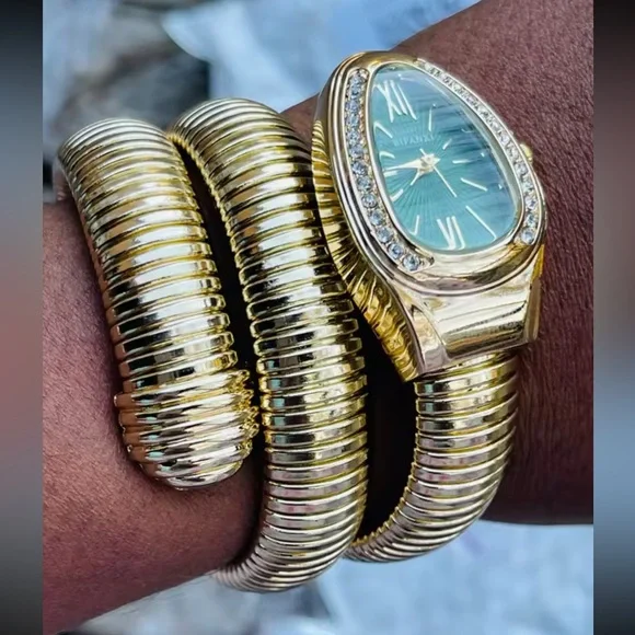 Serpenti Silver Wrap Women's Watch - Picture 3 of 8